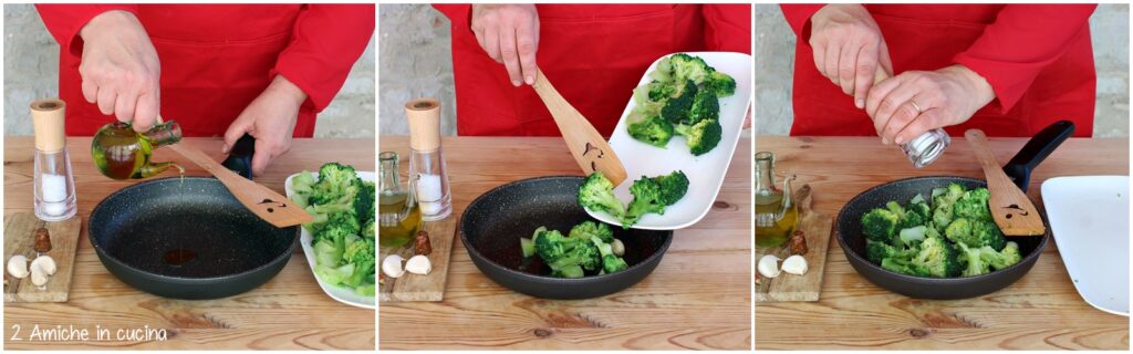 Ripieno di broccoli per torte salate