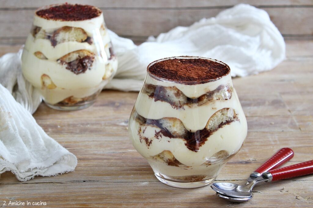 Tiramisù con uova pastaorizzate