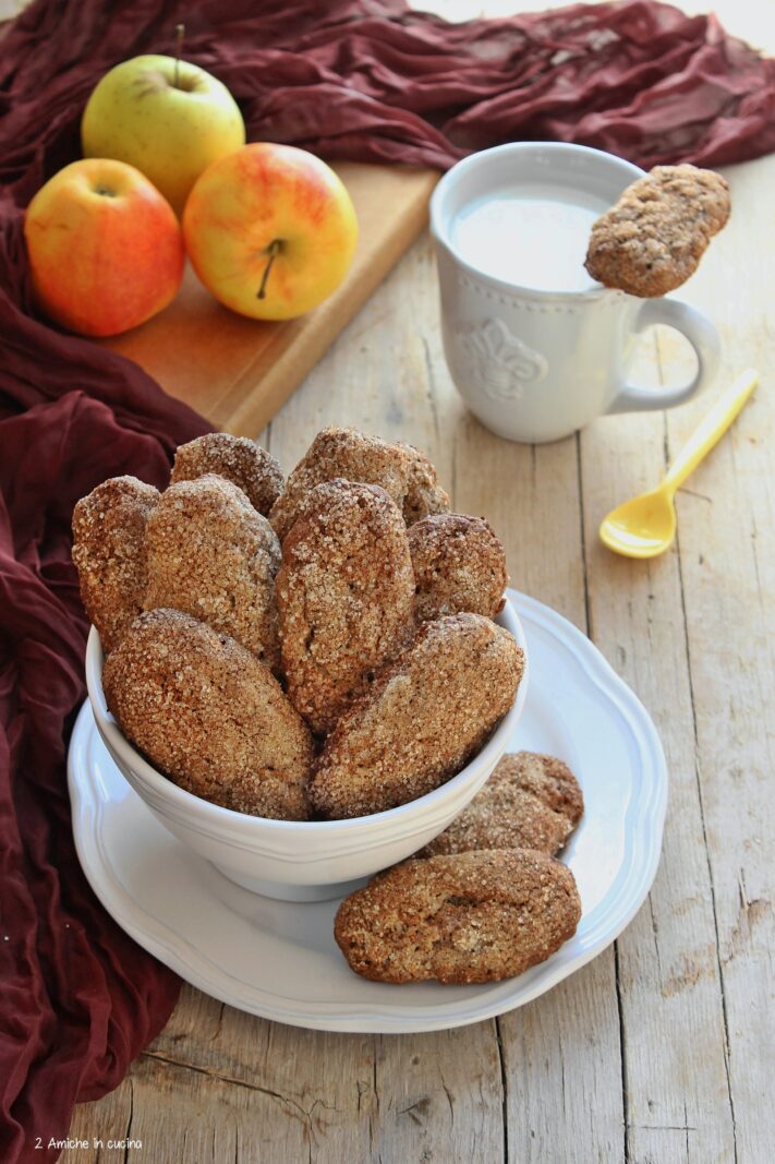 Biscotti al grano saraceno e mela