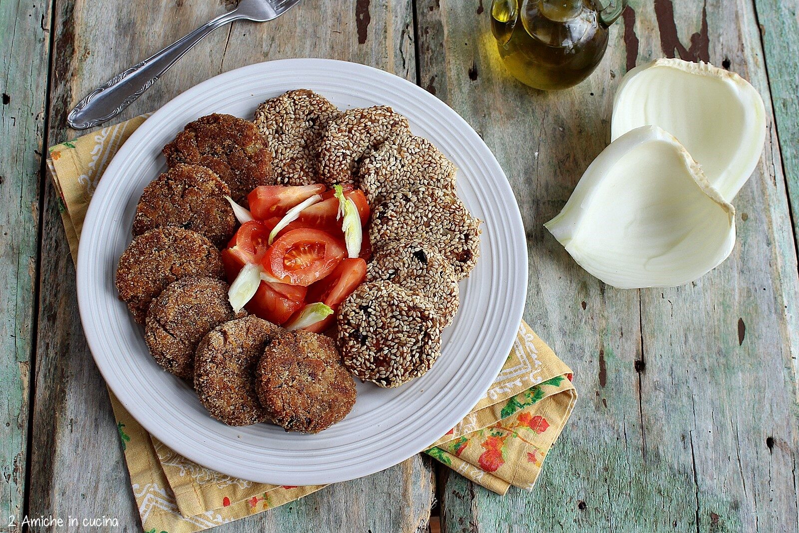 Polpette vegetali al forno