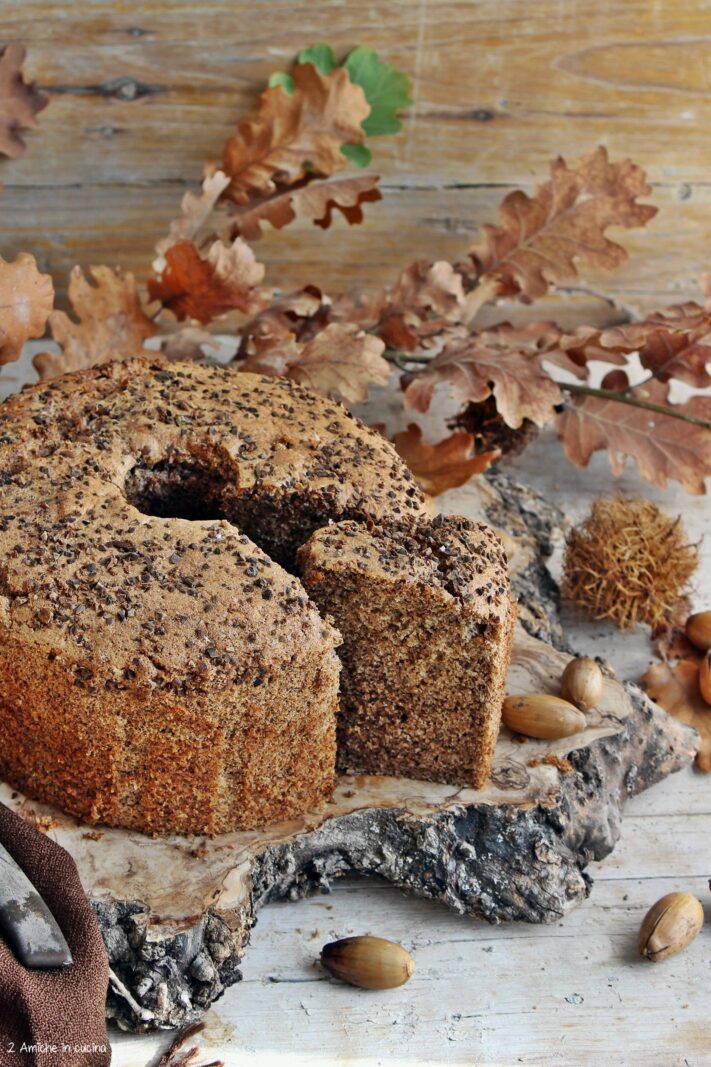 Chiffon cake alle ghiande