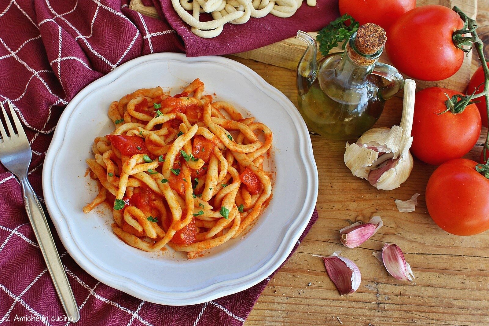 Manfricoli, pasta fresca umbra senza uova