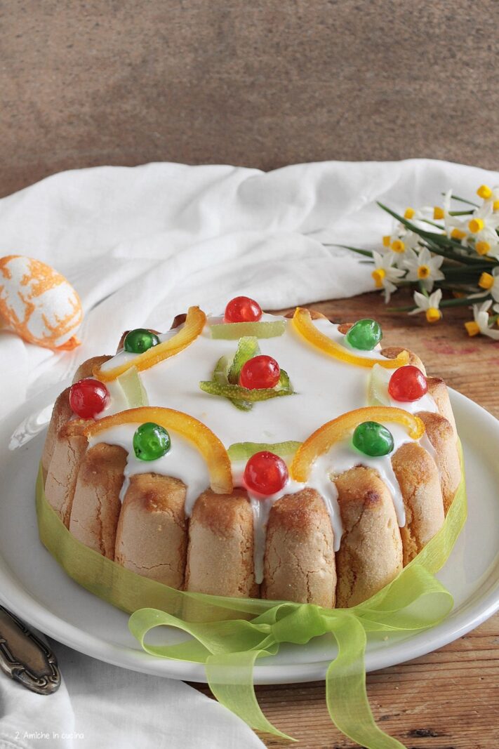 cassata con savoiardi senza cottura