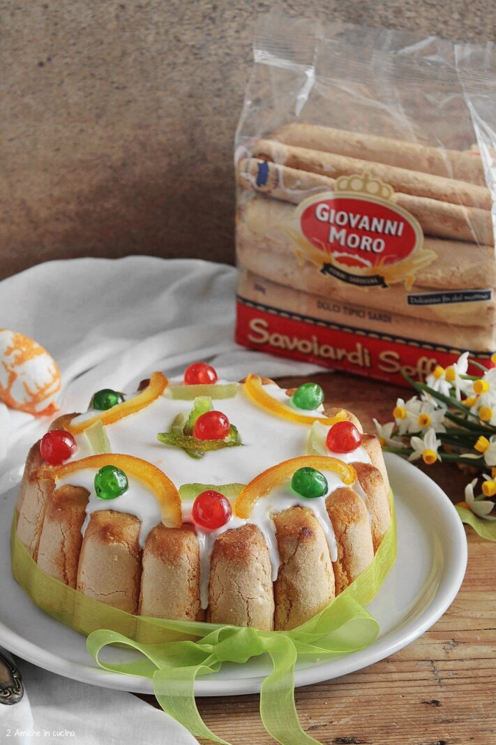 Rivisitazione della cassata, con crema al mascarpone