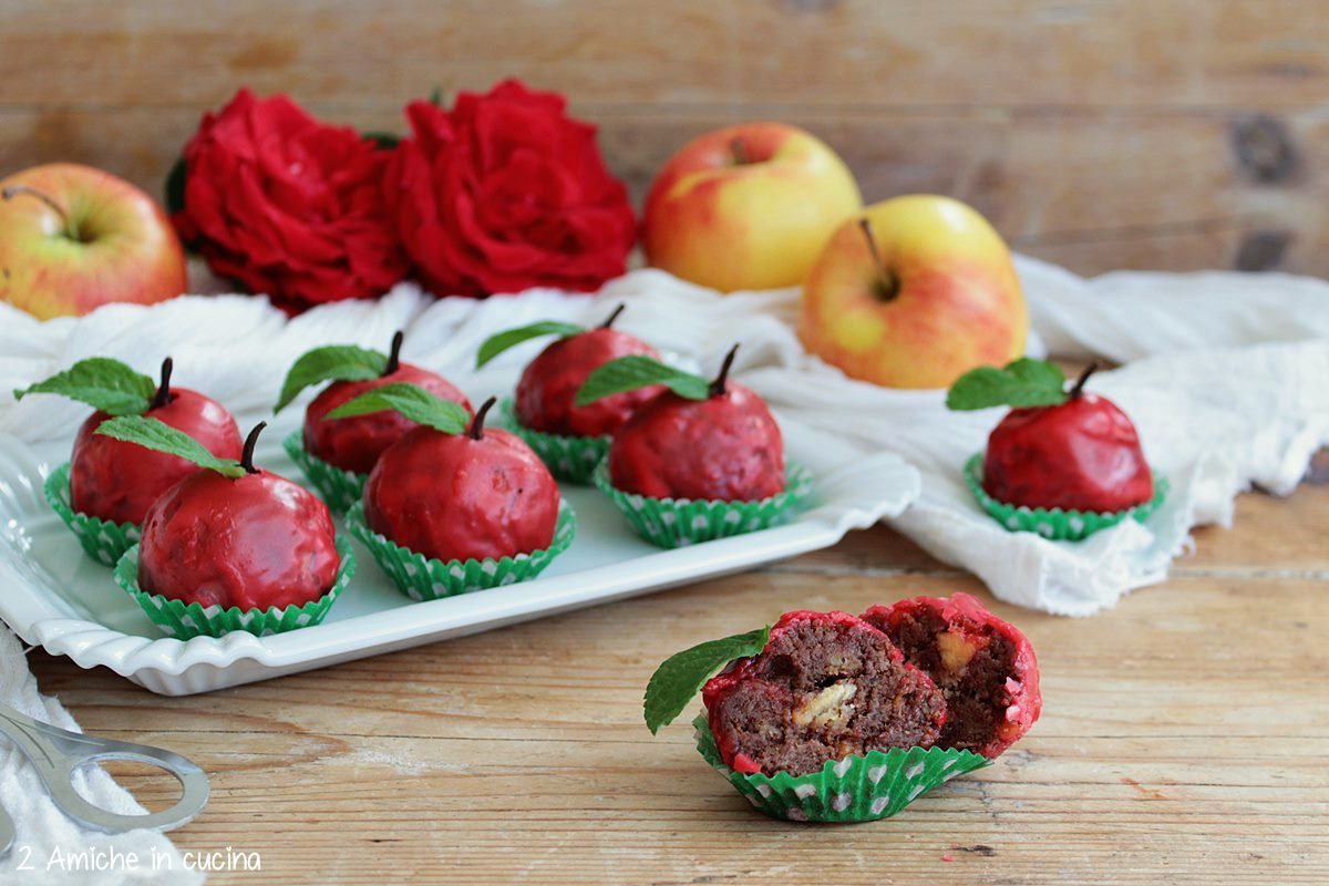 Interno delle apple cake srilanchesi