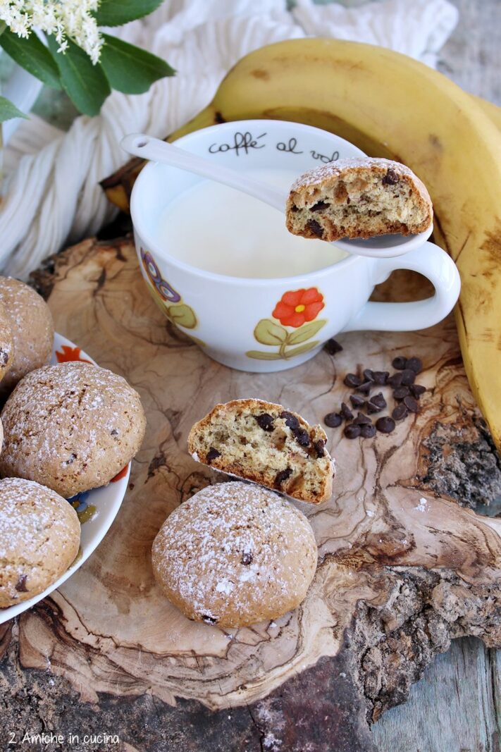 Biscotti con gocce di cioccolato ricetta senza uova