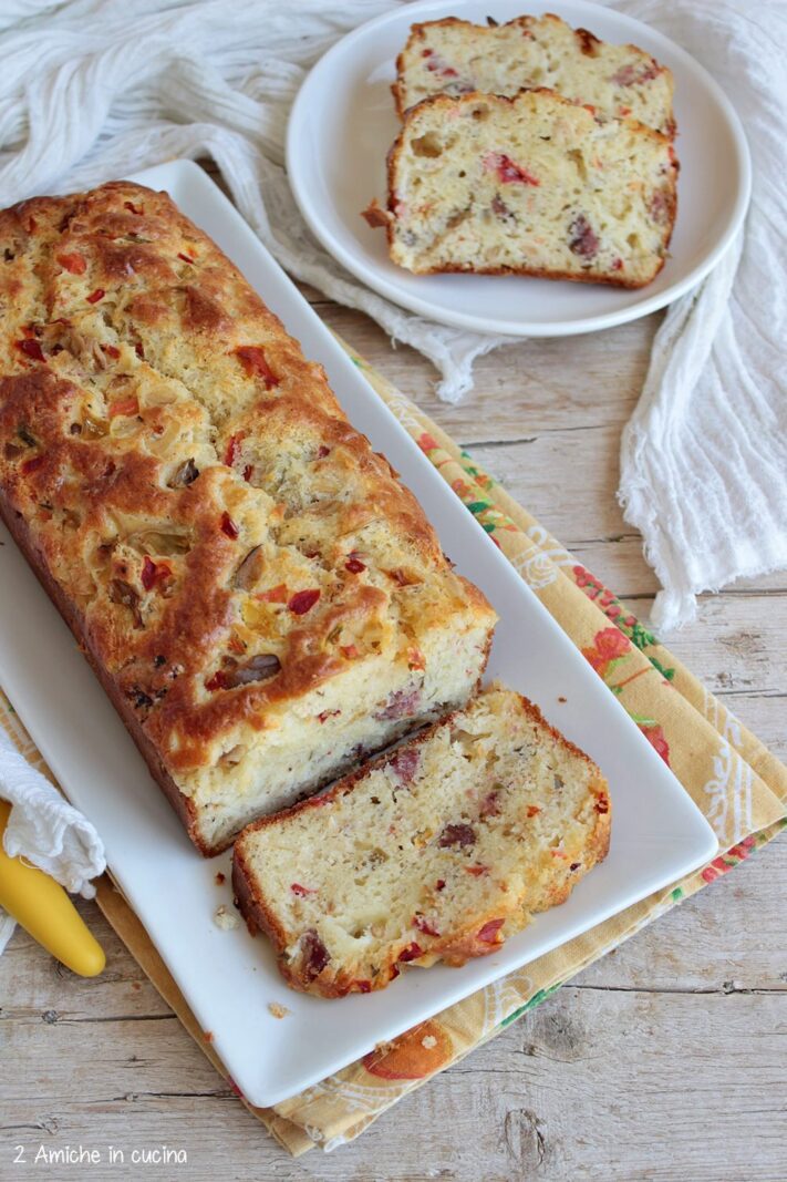 Plumcake salato svuotafrigo