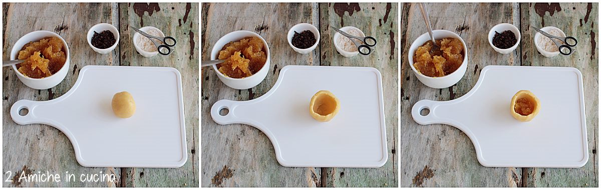 Preparazione dei biscotti di Singapore