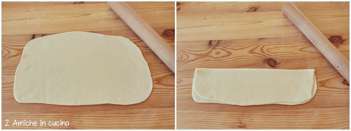 Pasta e mattarello per i biscotti tibetani