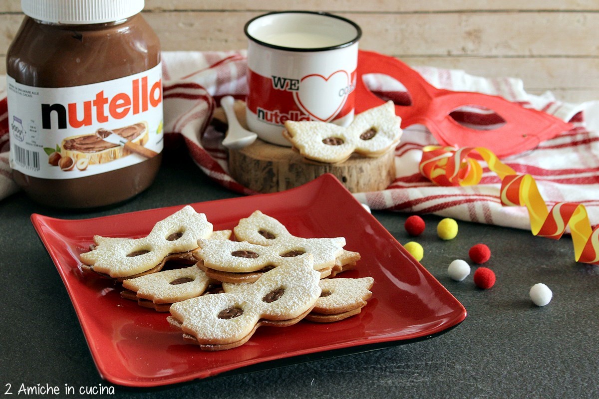 Biscotti maschere carnevale - Meraviglie in cucina