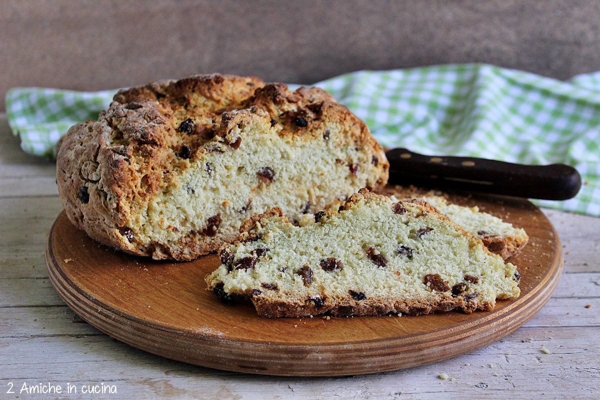Interno irish soda bread, il pane irlandese per San Patrizio