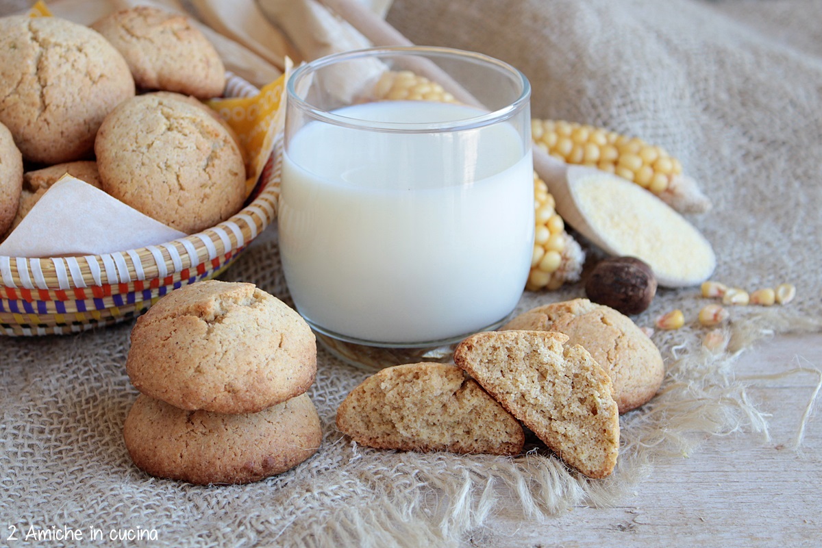 kinterno dei biscotti al mais della Costa d'Avorio