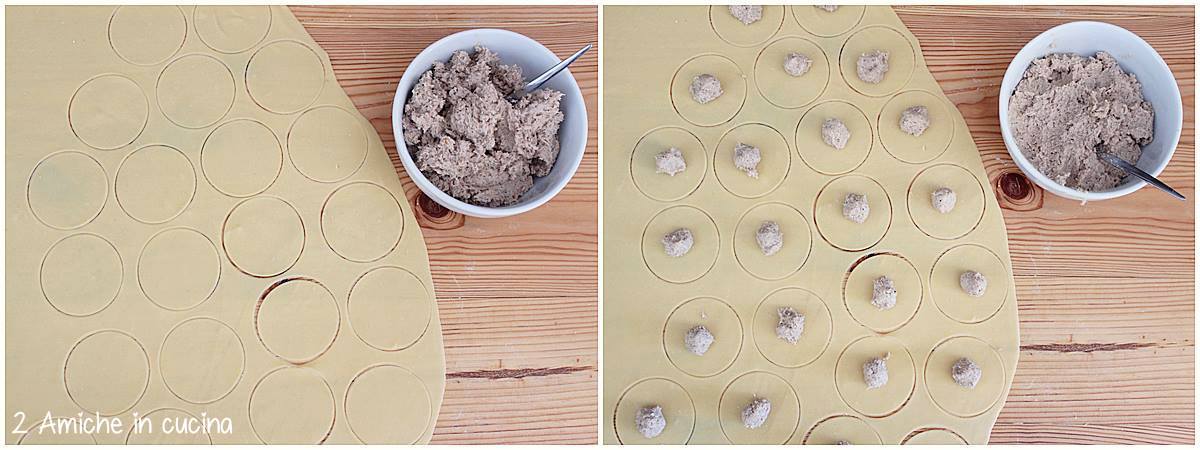 preparazione dei cappelletti umbri