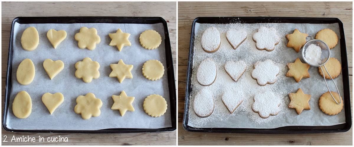 teglia con biscotti di Pasqua di Maiorca