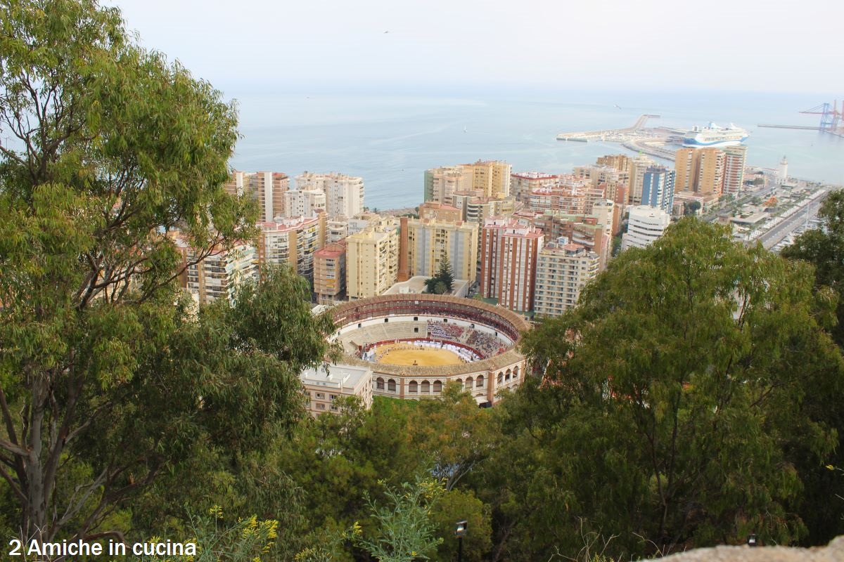 veduta di Malaga