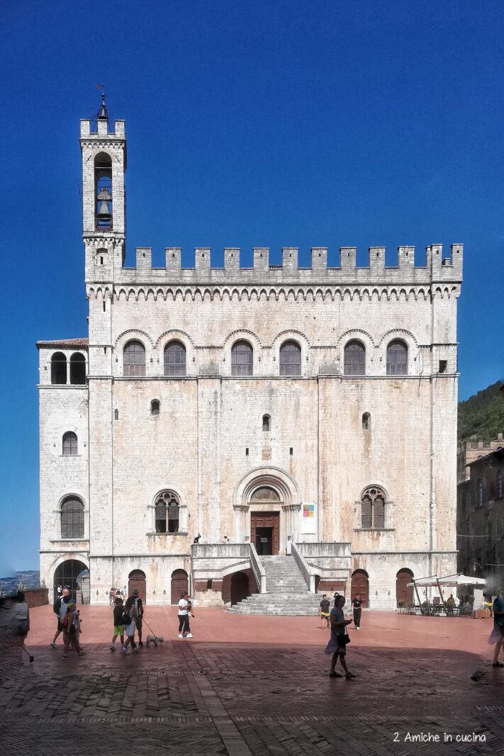 Palazzo dei Consoli in Piazza grande a Gubbio