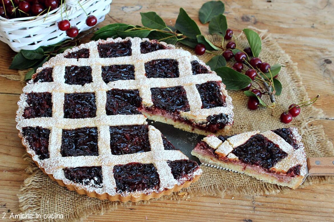 Crostata ricotta e visciole - 2 Amiche in Cucina