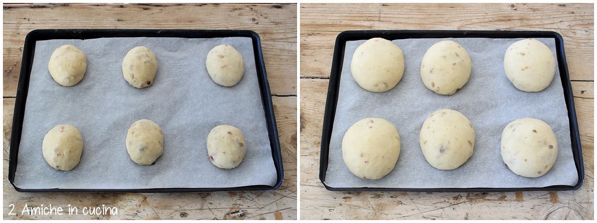 come preparare i maritozzi ai cereali con crema e confettura