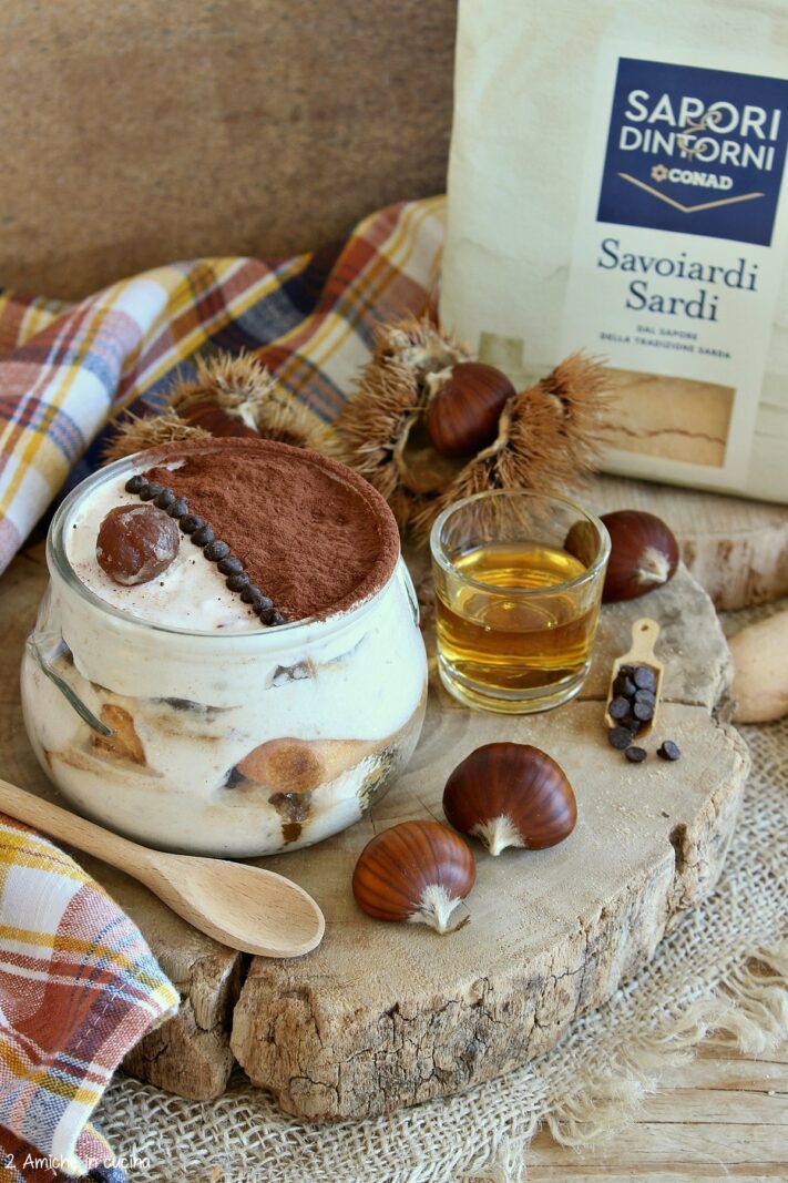 dolce cremoso e autunnale con savoiardi sardi conad