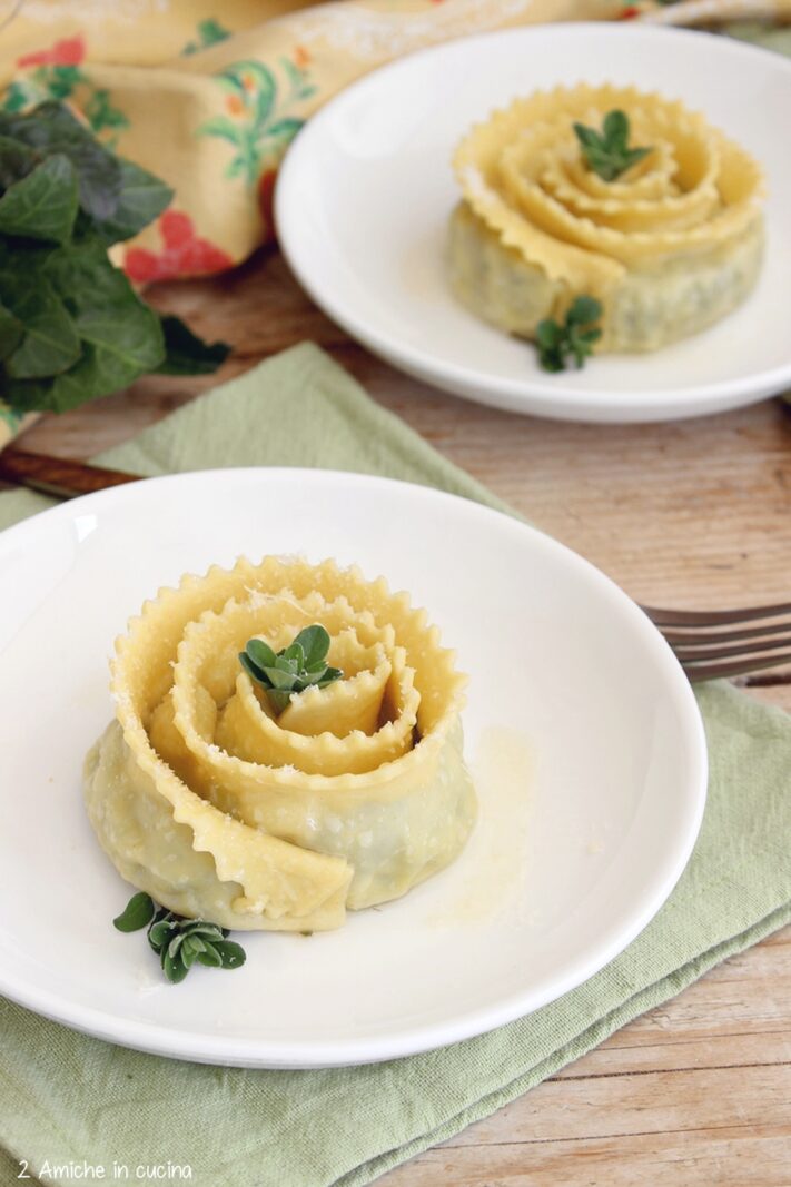 ravioli ricotta e bietole di primavera