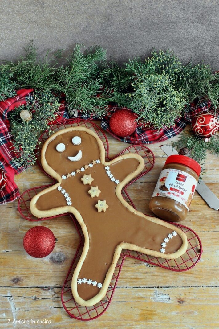 gingerbread man con crema spalmabile ai biscotti speziati di lidl