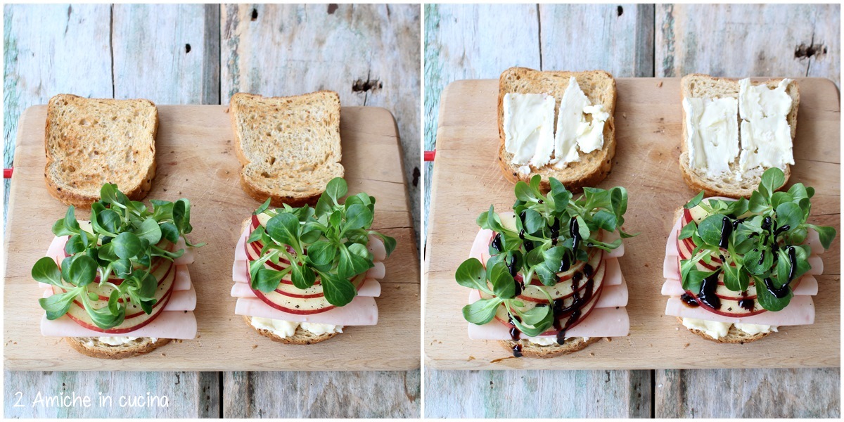 panino mele e tacchino
