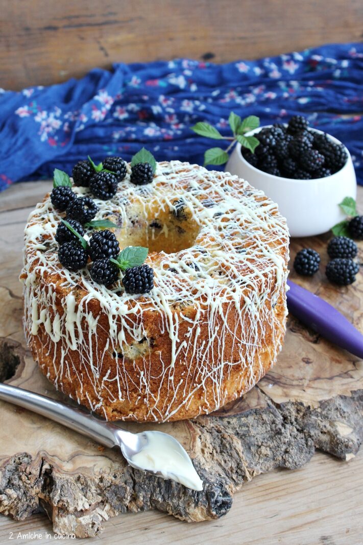 chiffon cake sofficissima alle more